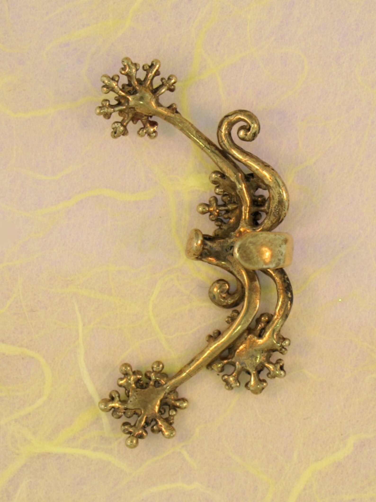 Star Ear Cuff Bronze Star Earring Starburst Ear Cuff Star Etsy