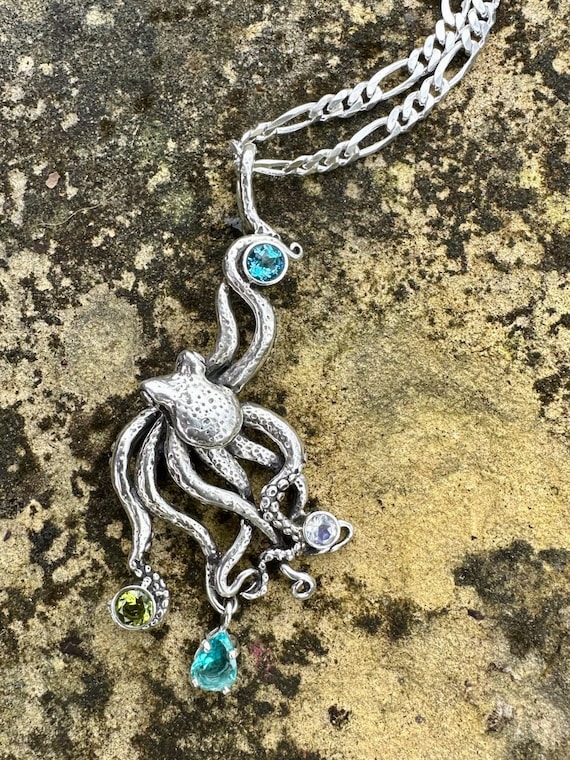 Octopus tentacle necklace sale