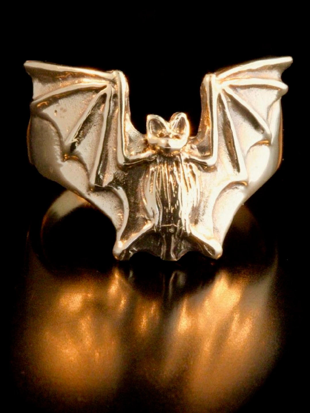 Buy Bat Ring Gold Bat Flight Ring Bat Jewelry Gold Bat Halloween Jewelry  Halloween Ring Gothic Ring Gothic Jewelry Vampire Online in India 