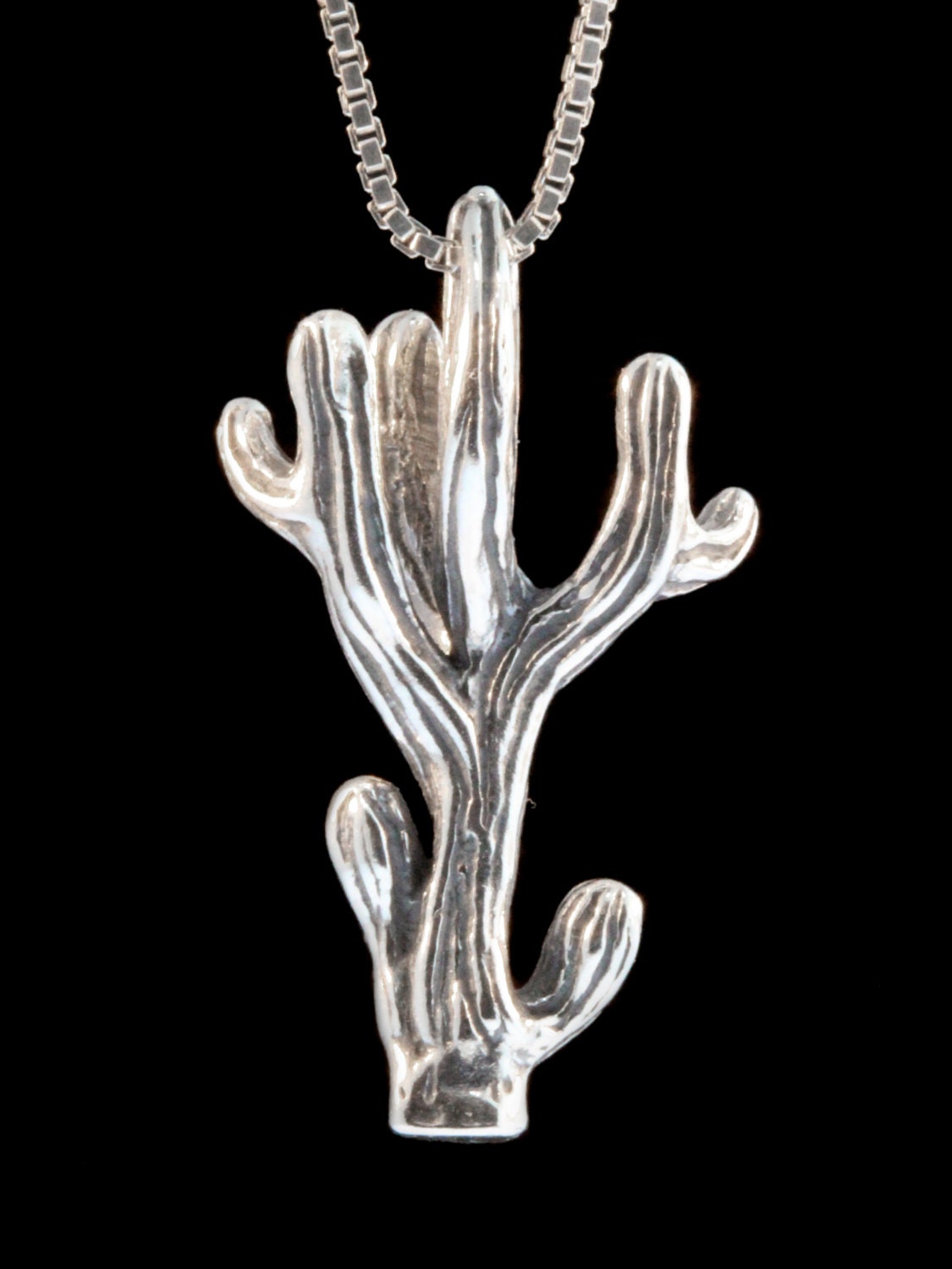 Daylinlove Collana Ciondolo Cactus In Argento 925 - Gioiello Significativo Per Donne, Regalo Compleanno Natale, Ipoallergenica
