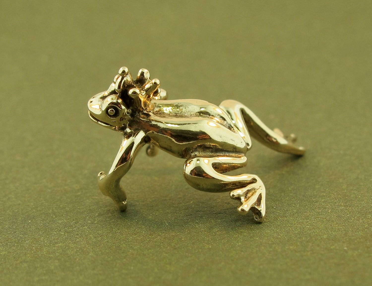 Frog Ear Cuff Bronze Frog Jewelry Frog Earring Non Etsy