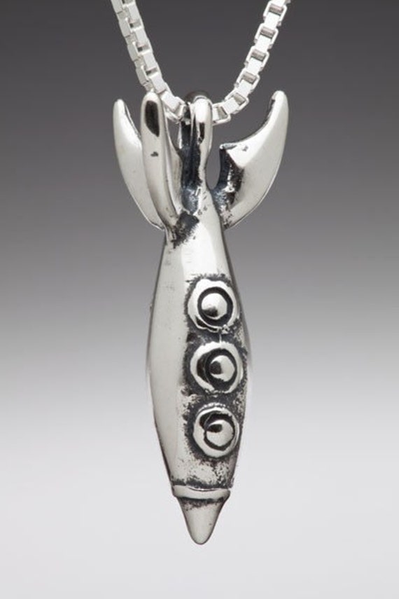 Rocket Charm Sterling Silver Rocket Charm Sterling Silver