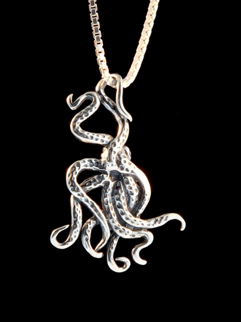 Intuition Octopus Charm Necklace main image 1