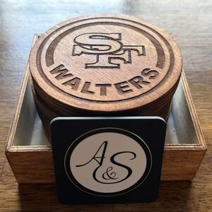 Custom Wood Coasters