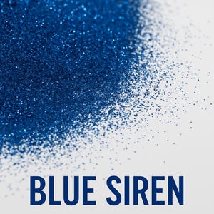 Blue Siren Fine Glitter | Mermaid Blue Sparkle for Tumblers, Resin, Slime & Nail Art