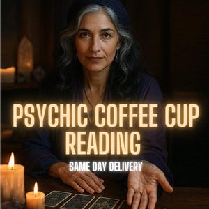 Lecture psychique d'une tasse de café | Lecture intuitive de l'énergie du marc de café | Lecture numérique de PDF par tasseographie | Expérience divinatoire unique