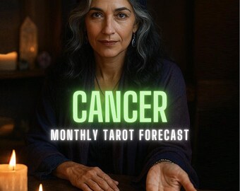 Cancer Monthly Horoscope Tarot Reading | Personalized Astrology Insight | Zodiac Sign Psychic Reading PDF