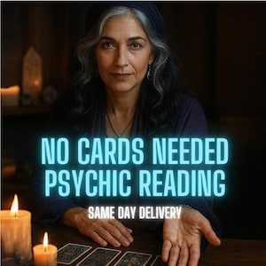 Lettura psichica accurata - Intuizione intuitiva onesta / Non sono necessarie carte / Connessione energetica / Consegna in giornata