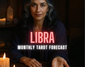 Libra Monthly Horoscope Tarot Reading | Personalized Astrology Insight | Zodiac Sign Psychic Reading PDF