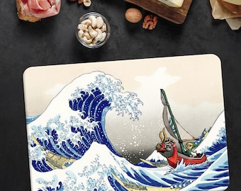 The Great Wave Cutting Board, The Legend of Zelda Windwaker The Great Wave off Kanagawa Serving Board, Windwaker Chopping Board,