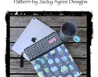 Pattern iPad/Tablet Sleeve - Paper Pattern