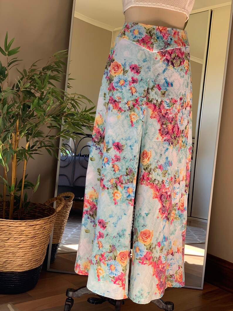 Melissa Floral Wide Leg Pants image 6