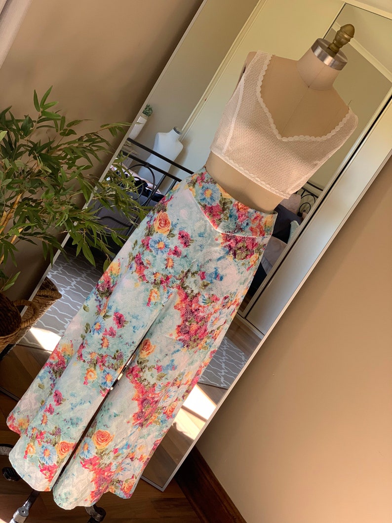 Melissa Floral Wide Leg Pants image 3