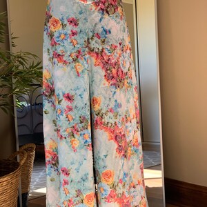 Melissa Floral Wide Leg Pants image 4