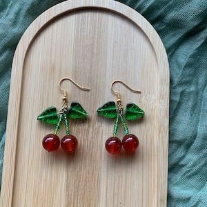 Cherry earrings