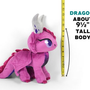 Wyvern & Dragon Chibi Plush Sewing Pattern .pdf Tutorial image 9