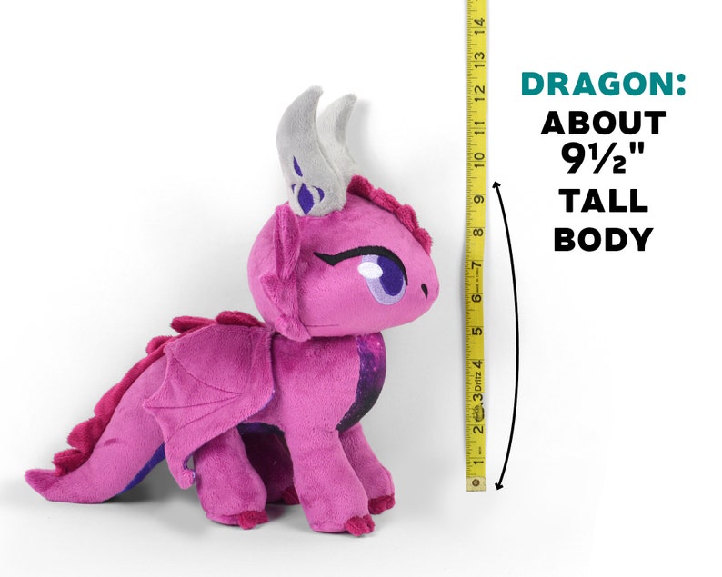 Wyvern & Dragon Chibi Plush Sewing Pattern .pdf Tutorial image 9