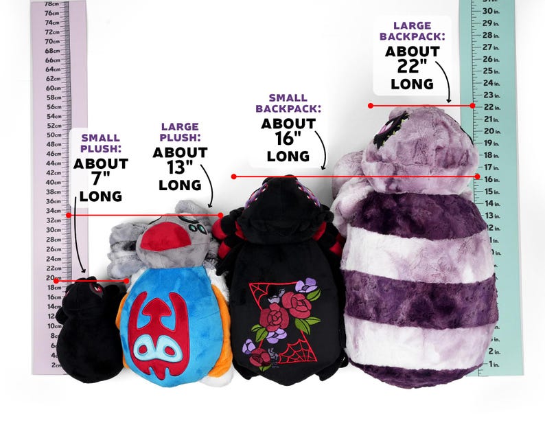 Spider Backpack and Plush Sewing Pattern .pdf Tutorial Bag Purse Pouch