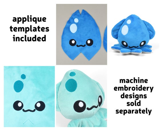 squid plush pattern