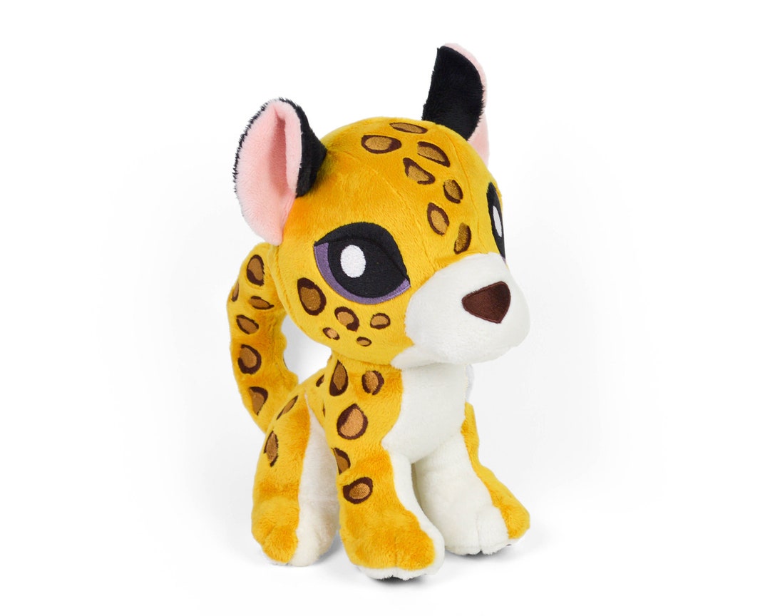 Jaguar Plush Plushie Stuffed Animal in Minky Faux Fur Etsy