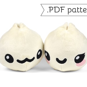 Nikuman (Meat Bun) Plush .pdf Sewing Pattern
