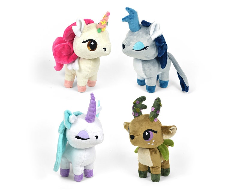 Fawn & Unicorn Chibi Plush Sewing Pattern .pdf Tutorial image 5