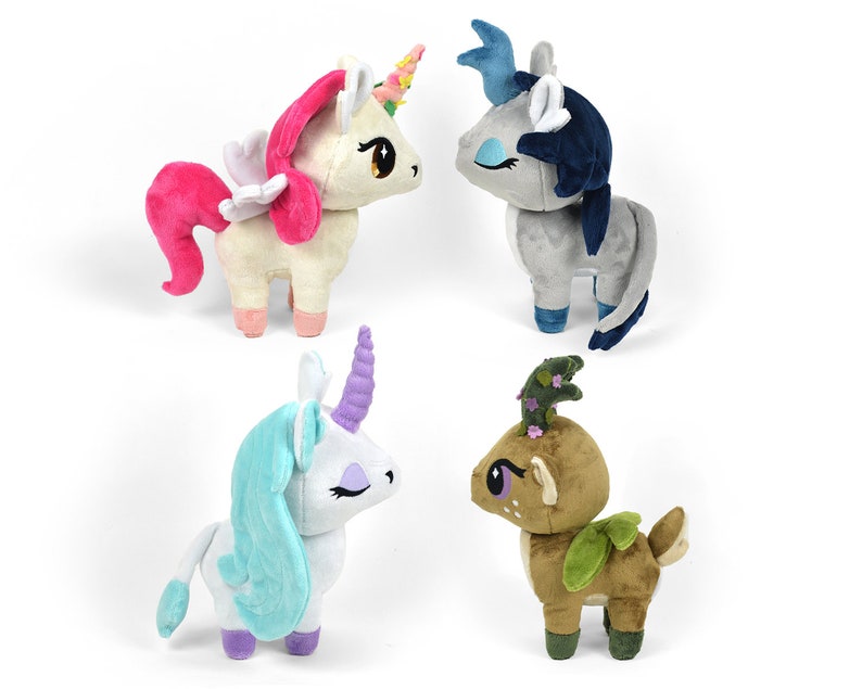 Fawn & Unicorn Chibi Plush Sewing Pattern .pdf Tutorial image 6