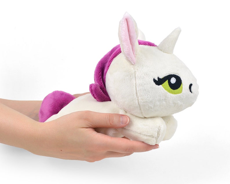 Unicorn Pegasus Merpony Kelpie Hippocampus Pony Horse Plush Sewing Pattern .pdf Tutorial zdjęcie 2