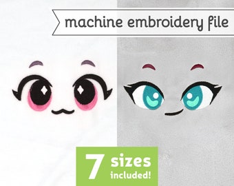 instantly download Round Doll Eye/ eyes for soft toys Machine Embroidery Designs