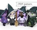 Witch Doll Plush Expansion Pack Sewing Pattern .pdf Tutorial Hat Wizard Robe Broom 