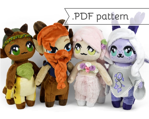 chibi stuffed animals