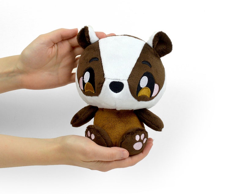 Badger Plush with Scarf /& Witch Hat Sewing Pattern .pdf Tutorial Wizard