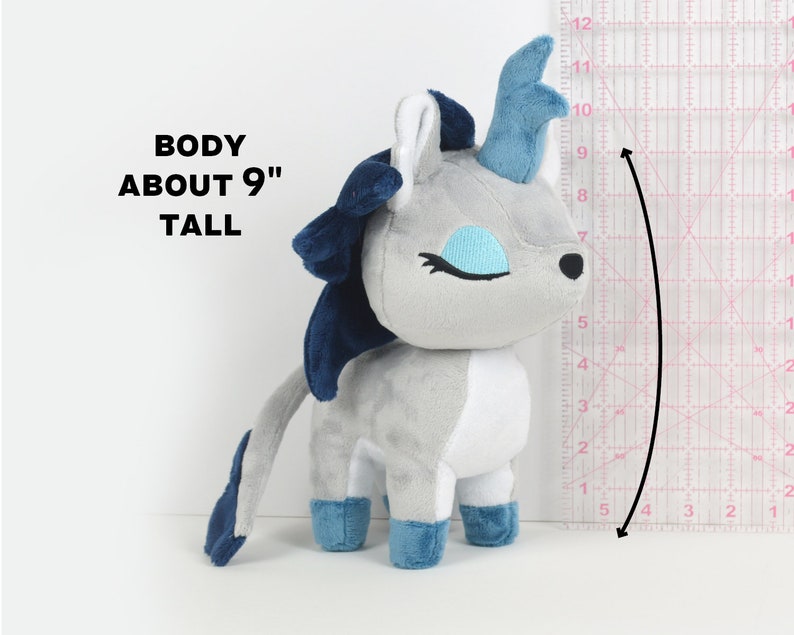 Fawn & Unicorn Chibi Plush Sewing Pattern .pdf Tutorial image 9