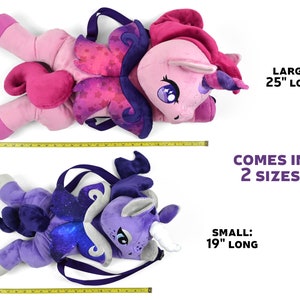 Unicorn Plush Backpack Sewing Pattern .pdf Tutorial Stuffed Animal image 5