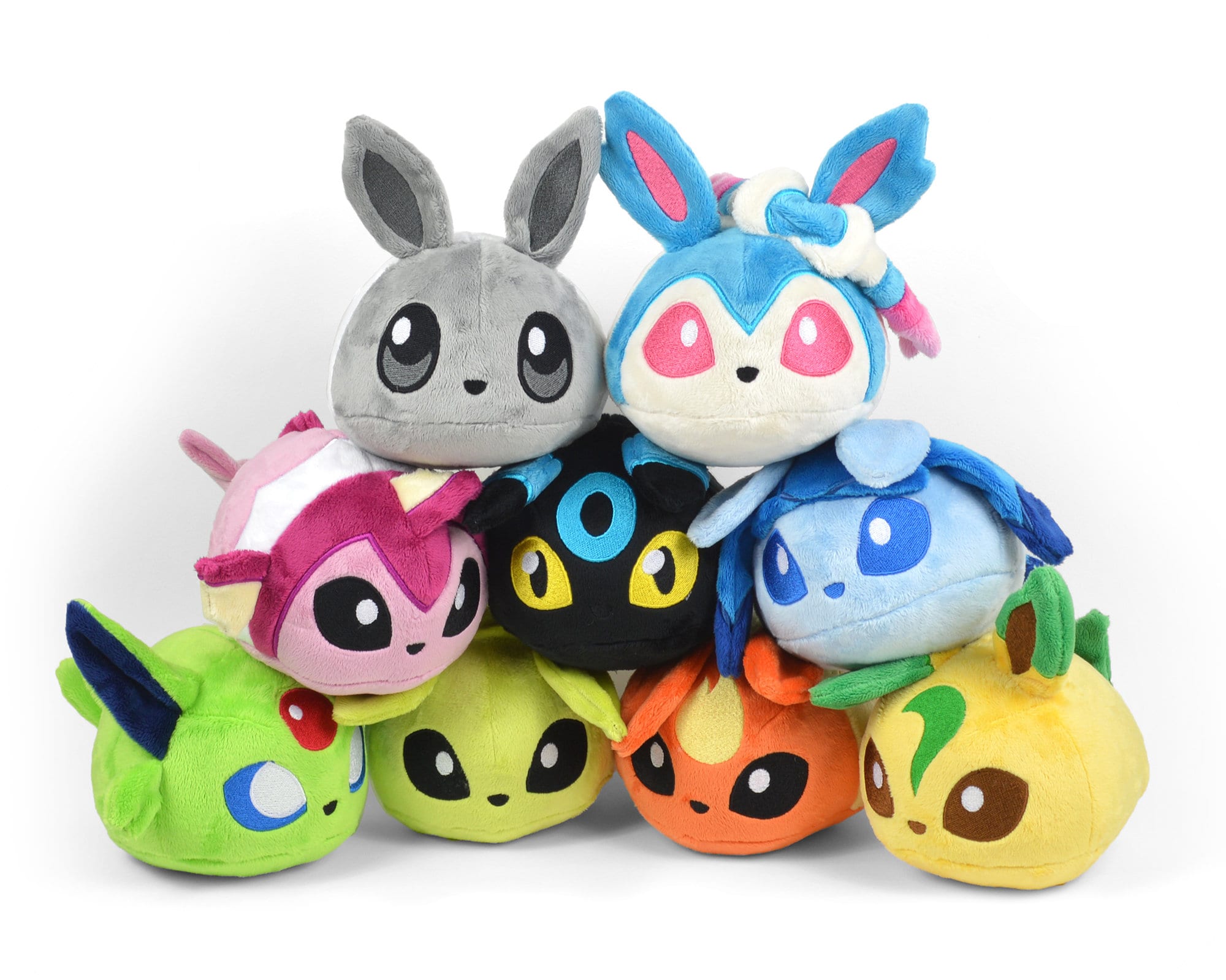 Pokemon Shiny Eevee Plush Eevee Evolution Plushie Plush