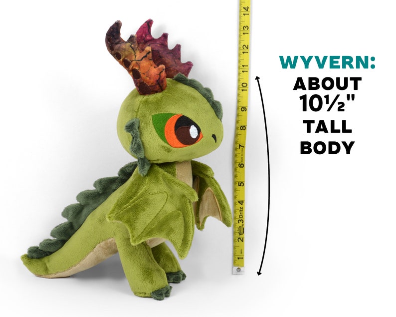 Wyvern & Dragon Chibi Plush Sewing Pattern .pdf Tutorial image 8