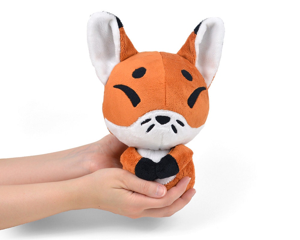 Kitsune Fox Japanese Kyuubi Ninetales Plush Sewing Pattern .pdf