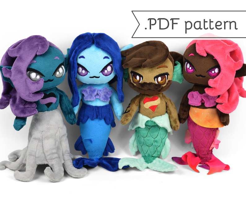 merman plush