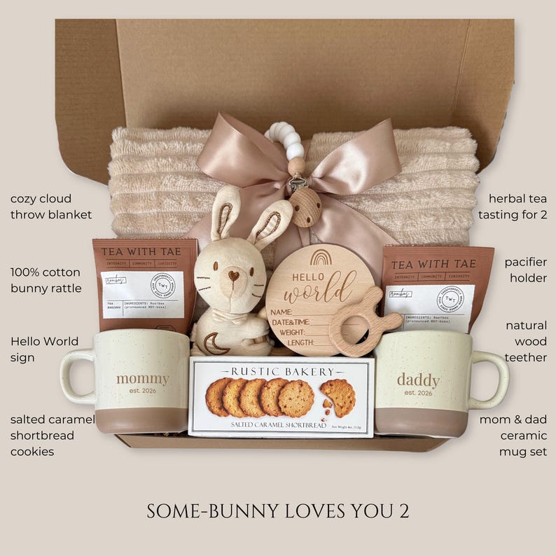 New Baby Gift Box, Neutral Luxury Baby Shower Gift Box, Newborn Baby Girl, New Baby Boy Basket, Pregnancy Care Package, First Time Mom Gifts, Expectand Dad Gifts, Congrats New Parents, Gender Reveal Ideas, Teddy Bear Gifts, new parents gift set, new mom care package, New Mother gift box, Congrats Pregnancy Gifts, Postpartum Gifts, congrats baby, expecting parents, pregnant wife gifts, new baby boy basket, soon to be mother, first time mom to be, gender neutral ideas, growing family gifts