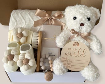 New Baby Gift Box, New Mom Gift Basket, Pregnancy Gift Box, New Mommy Gift, Postpartum Gift, Baby Shower Gifts, Mom To Be Self Care Package