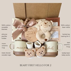 New Baby Gift Box, Neutral Luxury Baby Shower Gift Box, Newborn Baby Girl, New Baby Boy Basket, Pregnancy Care Package, First Time Mom Gifts, Expectand Dad Gifts, Congrats New Parents, Gender Reveal Ideas, Teddy Bear Gifts, cotton baby blanket, new mom care package, New Mother gift box, Congrats Pregnancy Gifts, Postpartum Gifts, congrats baby, expecting parents, pregnant wife gifts, new baby boy basket, soon to be mother, first time mom to be, gender neutral ideas, growing family gifts, future