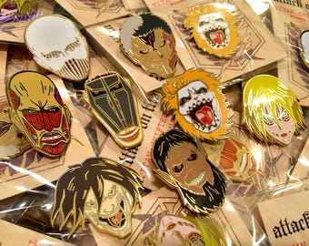 Attack on Titan TITAN SHIFTER Anstecknadeln aus Hartemaille