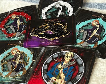 Jujutsu Kaisen Limited Edition Hard Emaille Pins – Gojo, Nanami, Nobara (3 Zoll)
