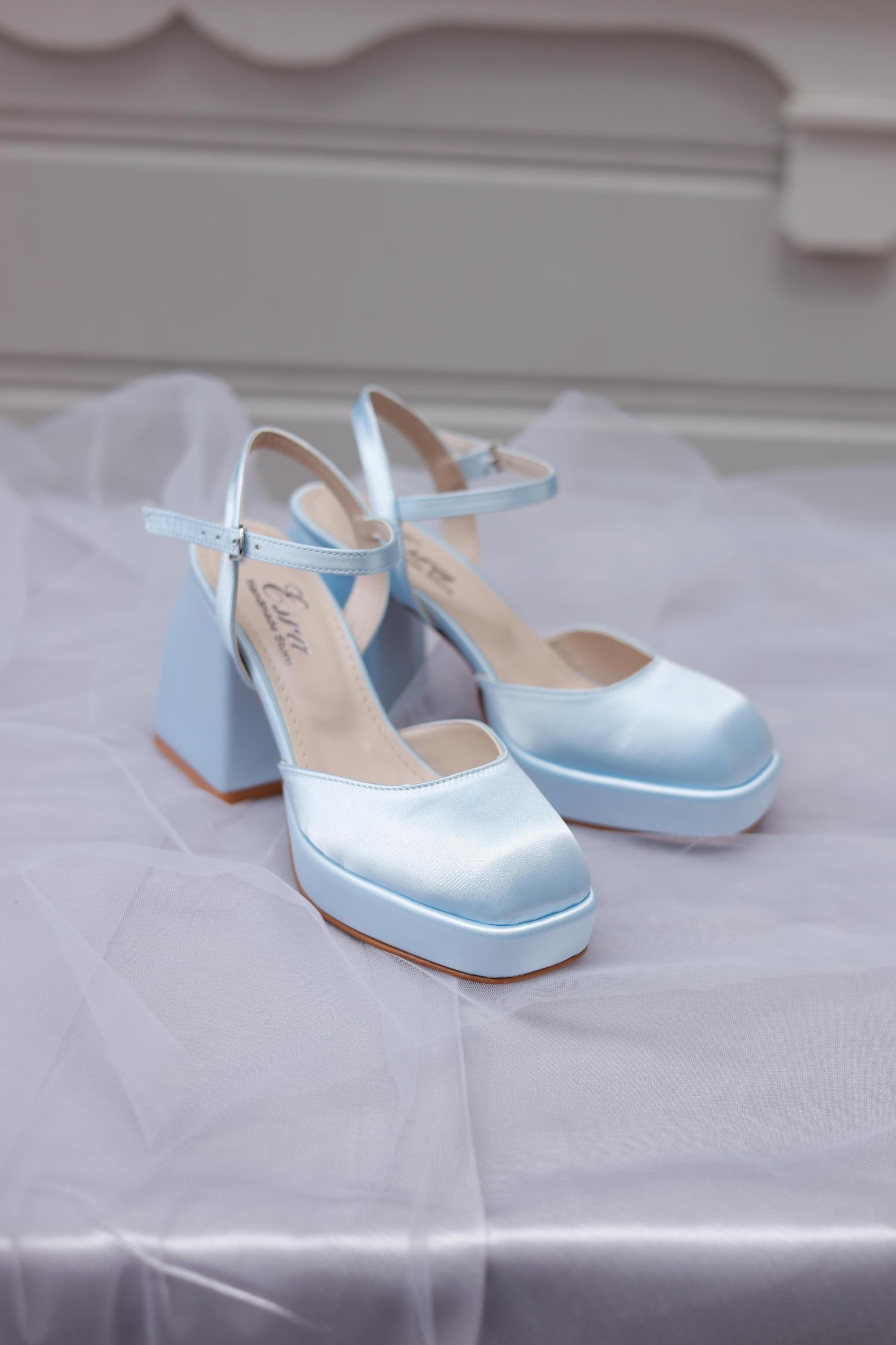 Azul Cielo Zapatos Azules De Fiesta LODI Zapatos Fiesta Novia Celeste