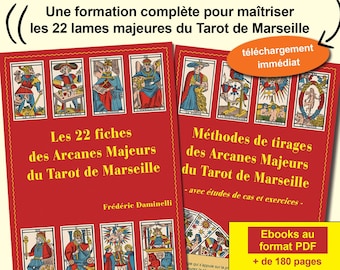 Ebooks French Tarot of Marseille: complete training in the 22 major arcana
