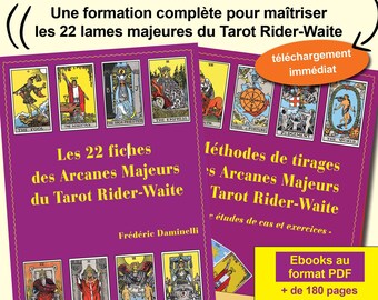 Rider-Waite Tarot Ebooks: a complete learning method for the 22 major cards