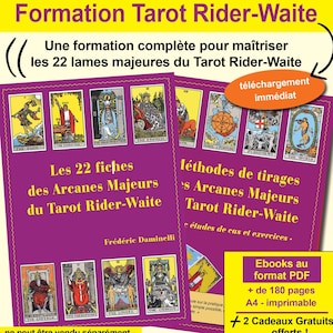 Rider-Waite Tarot Ebooks: a complete learning method for the 22 major cards