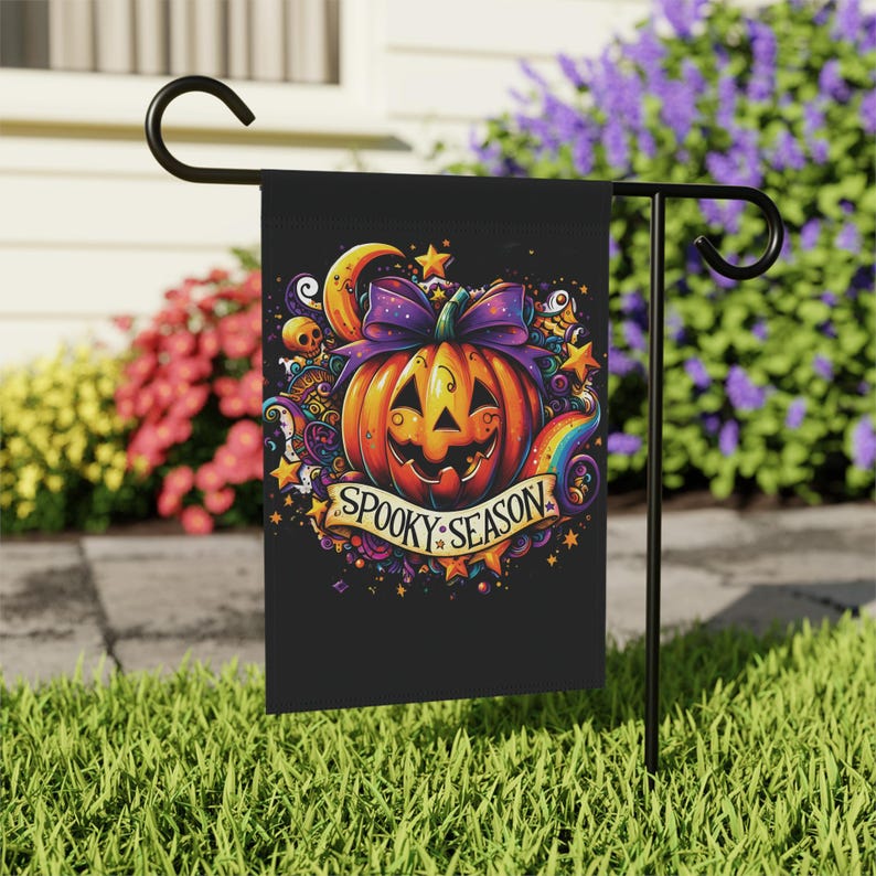 Spooky Halloween Garden & House Banner Etsy