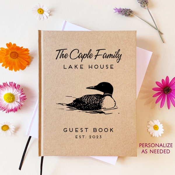 Guest Book Vacation Home Etsy