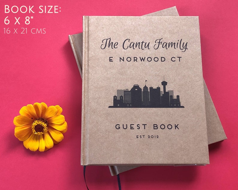 Custom Vacation Home Guest Book Airbnb Rental House Etsy